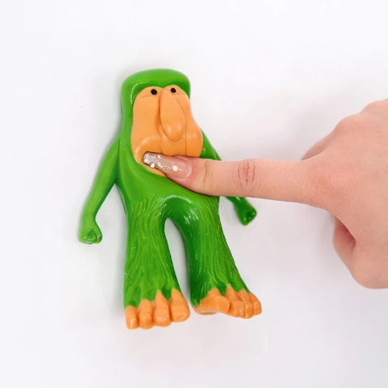 SqueezeSquad Italian Brainrot Taba Deluxe Premium Silicone Squishy Fidget Toy - Patapim Monkey Meme Buddy