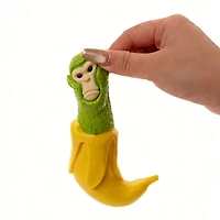 SqueezeSquad Italian Brainrot Taba Deluxe Premium Silicone Squishy Fidget Toy - Monkey Banana Meme Buddy
