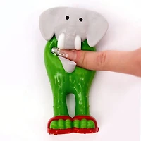 SqueezeSquad Italian Brainrot Taba Deluxe Premium Silicone Squishy Fidget Toy - Elephant Cactus Meme Buddy