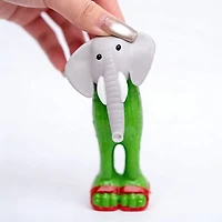 SqueezeSquad Italian Brainrot Taba Deluxe Premium Silicone Squishy Fidget Toy - Elephant Cactus Meme Buddy