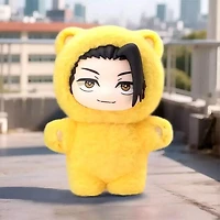 Jujutsu Kaisen Anime Cat Ear Plushie Series Plush Keychain Blind Box (1pc)