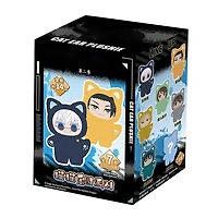 Jujutsu Kaisen Anime Cat Ear Plushie Series Plush Keychain Blind Box (1pc)