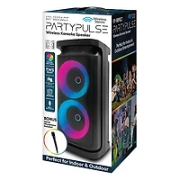 Hy-Impact PartyPulse Wireless Mini Karaoke Speaker With Microphone