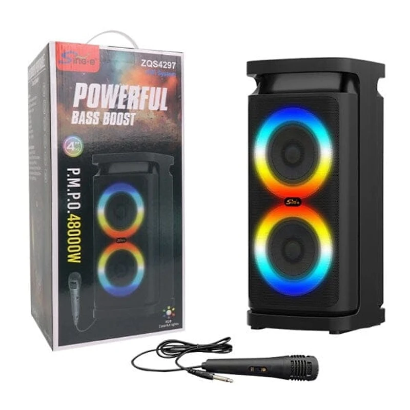 SoundLogicXT: Mini Karaoke Speaker With Microphone