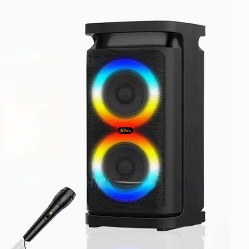 SoundLogicXT: Mini Karaoke Speaker With Microphone