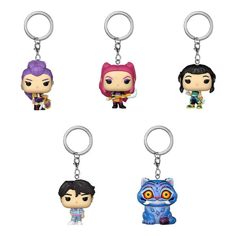 Funko Pop! Anime: KPop Demon Hunters Mystery Pocket Pop Keychains (1pc)