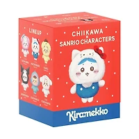Chiikawa Kiramekko Hachiware × Hello Kitty Plush Keychain
