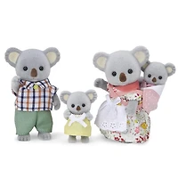 Calico Critters: Outback Koala Family (4pc) Posable Flocked Collectible Figurines