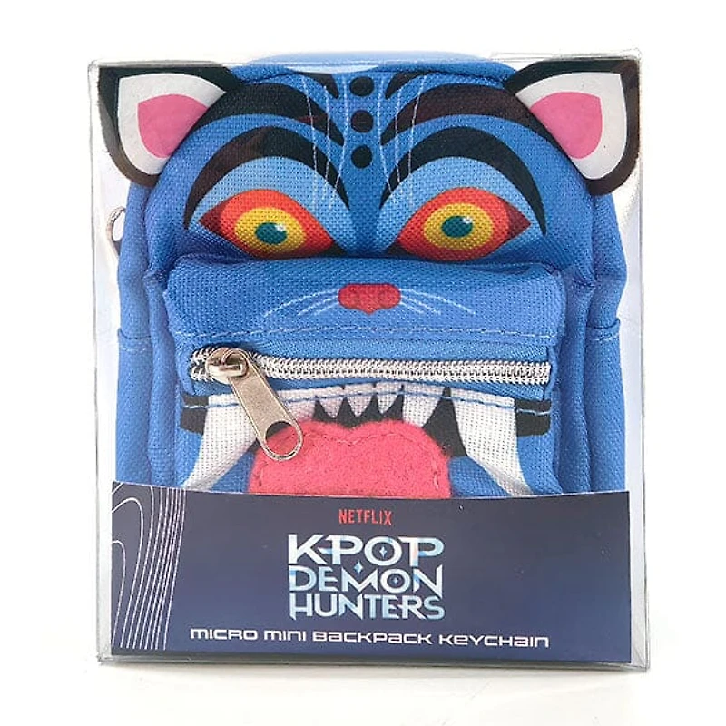 KPop Demon Hunters Micro Mini Derpy Tiger Backpack Keychain (1pc)