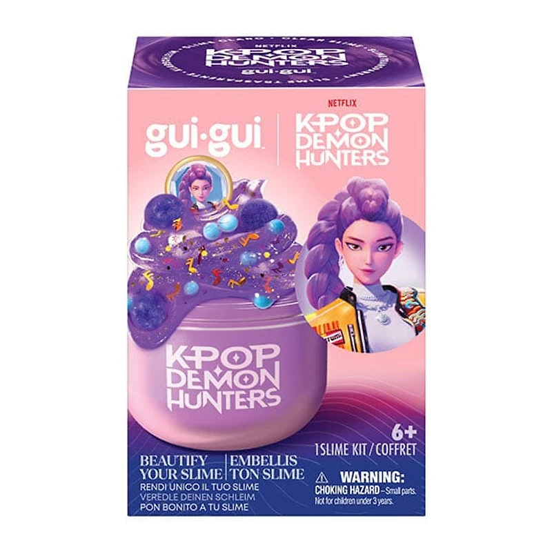 Gui Gui x KPop Demon Hunters DIY Beautified Slime Kit (1 Jar) Style Ships Assorted