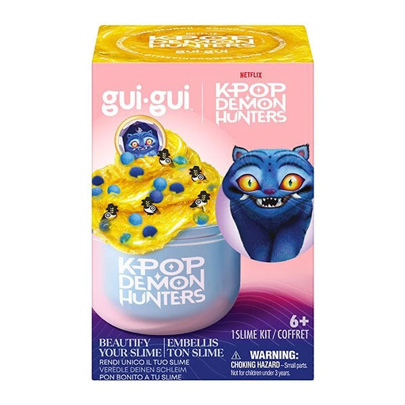 Gui Gui x KPop Demon Hunters DIY Beautified Slime Kit (1 Jar) Style Ships Assorted