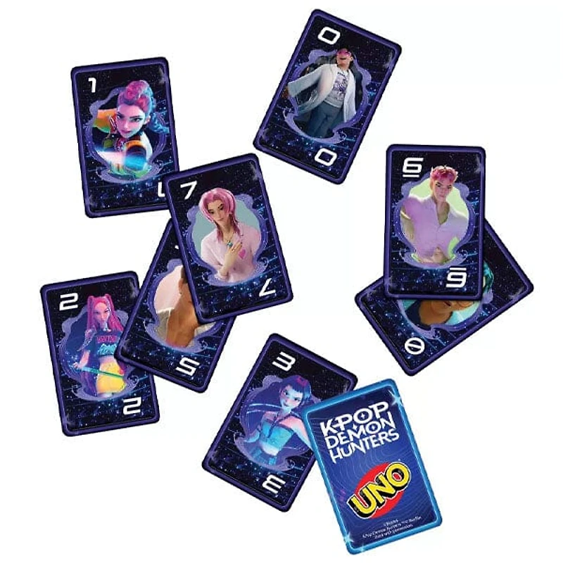 UNO KPop Demon Hunters Special Edition Card Game By Mattel