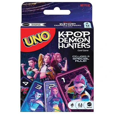 UNO KPop Demon Hunters Special Edition Card Game By Mattel