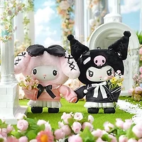 TOP TOY x Sanrio: Kuromi & My Melody "Angel Garden" Series Plush Keychain Blind Box (1pc)