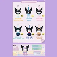 TOP TOY x Sanrio: Kuromi "School Life" Series Plush Keychain Blind Box (1pc)