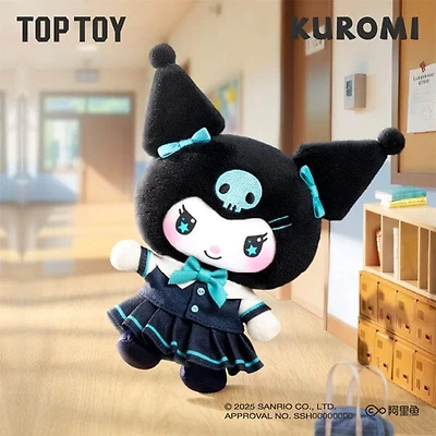 TOP TOY x Sanrio: Kuromi "School Life" Series Plush Keychain Blind Box (1pc)