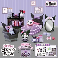 Re-Ment Sanrio: Kuromi's Gothic Room Blind Box (1pc)