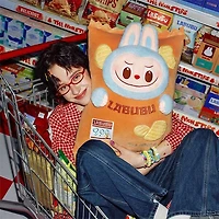 Pop Mart x THE MONSTERS: Wacky Mart Labubu Chips Giant 22" Plush Doll Pillow (1pc)