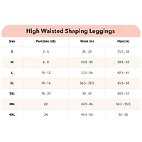 Shapermint Essentials® High Waisted Shaping Leggings - Black (Multiple Sizes)