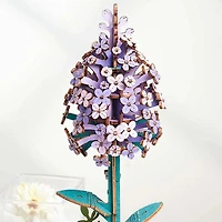 Rowood Lilac Flower Wooden Bloom Craft DIY Kit (154pc)
