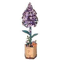 Rowood Lilac Flower Wooden Bloom Craft DIY Kit (154pc)