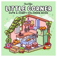 "Little Corner" Coloring Book: Cozy Space Coloring by Coco Wyo (40 Pages)