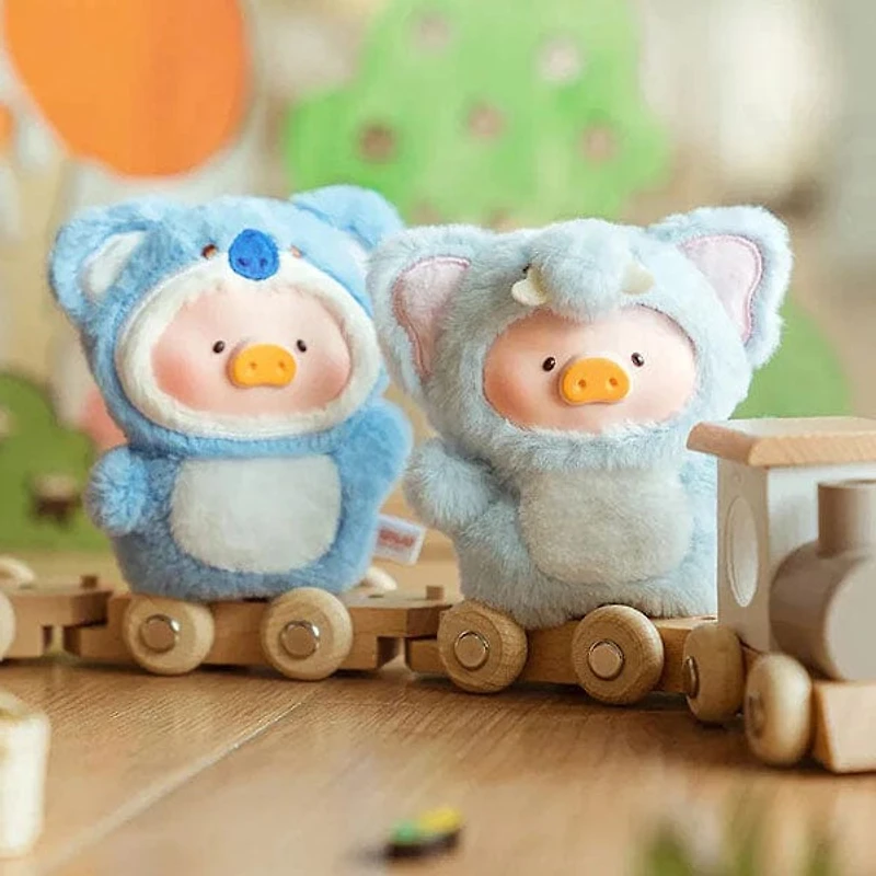 TOYZERO+ x Lulu The Piggy: Animal Party Puppet Show Series Plush Keychain Blind Box (1pc)
