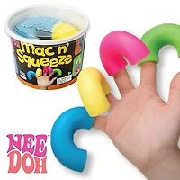 Nee Doh Mac' N' Squeeze Squishy Fidget Noodles (4pc)