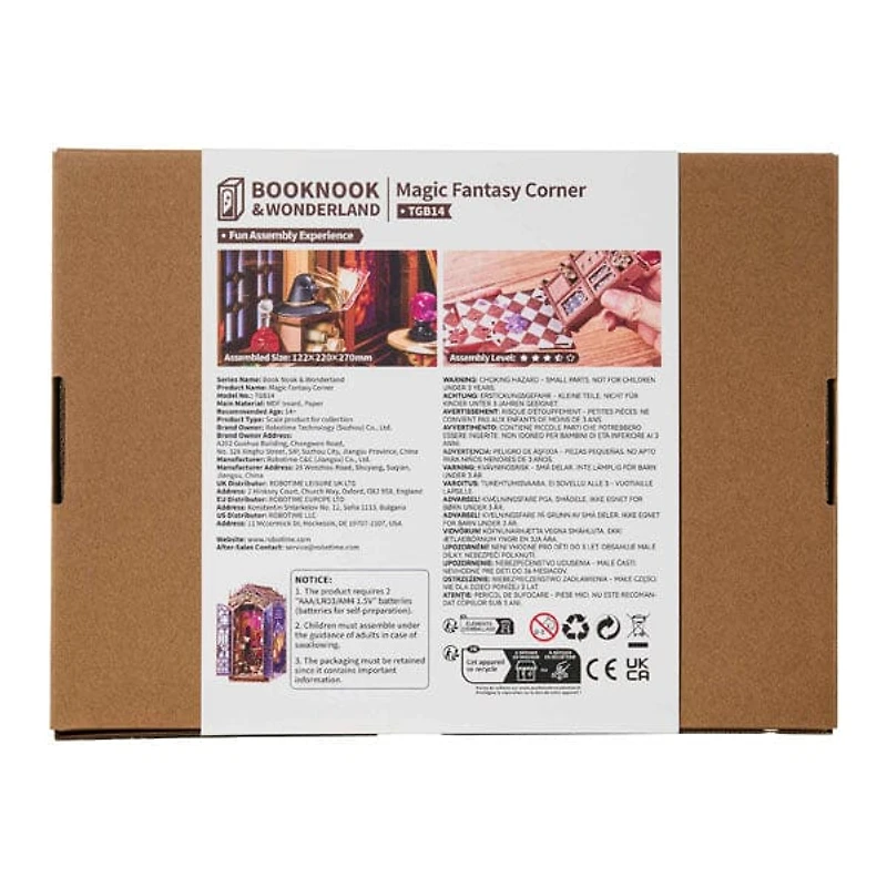 Rolife Book Nook & Wonderland LED Magic Fantasy Corner DIY Kit (185pc)