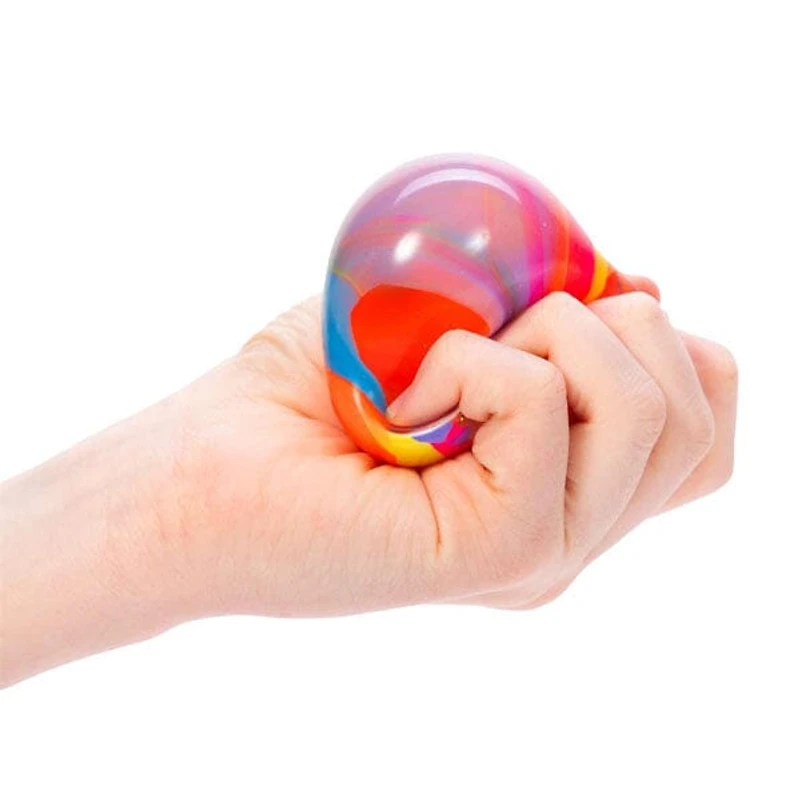 Nee Doh Marbleez Groovy Glob Stress Ball Squishy Fidget Toy (1pc) Color Ships Assorted