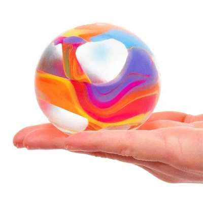 Nee Doh Marbleez Groovy Glob Stress Ball Squishy Fidget Toy (1pc) Color Ships Assorted