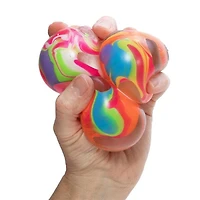 Nee Doh Marbleez Groovy Glob Stress Ball Squishy Fidget Toy (1pc) Color Ships Assorted