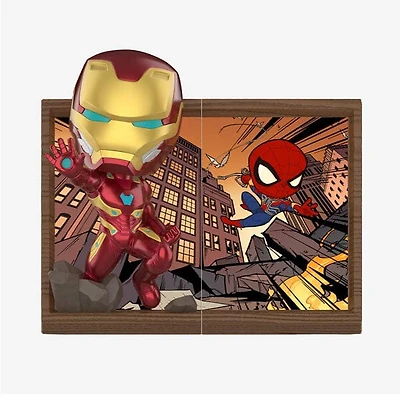 Pop Mart x Disney: Marvel Photo Frames Series Scene Set Figurine Blind Box (1pc)