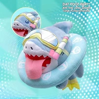 Marvel Jeff the Land Shark Cosbi Keychain Plush Toy Pendant Blind Box (1pc)
