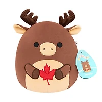 Squishmallows Super Soft Plush Toys 7.5" Maurice The Moose (Maple Leaf)