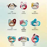 MayMei Once Forgotten Corners Series Kawaii Plush Doll Head Keyring Blind Box (1pc)