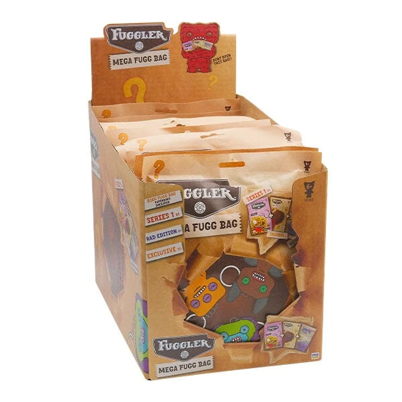 Fuggler Mega FUGG Bag Collectible Figurine Keychains 3-Pack Blind Bag (3pc)