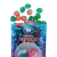 Amos 4D Gummy Mermaid Jewels (6oz) Liquid Filled Centers!