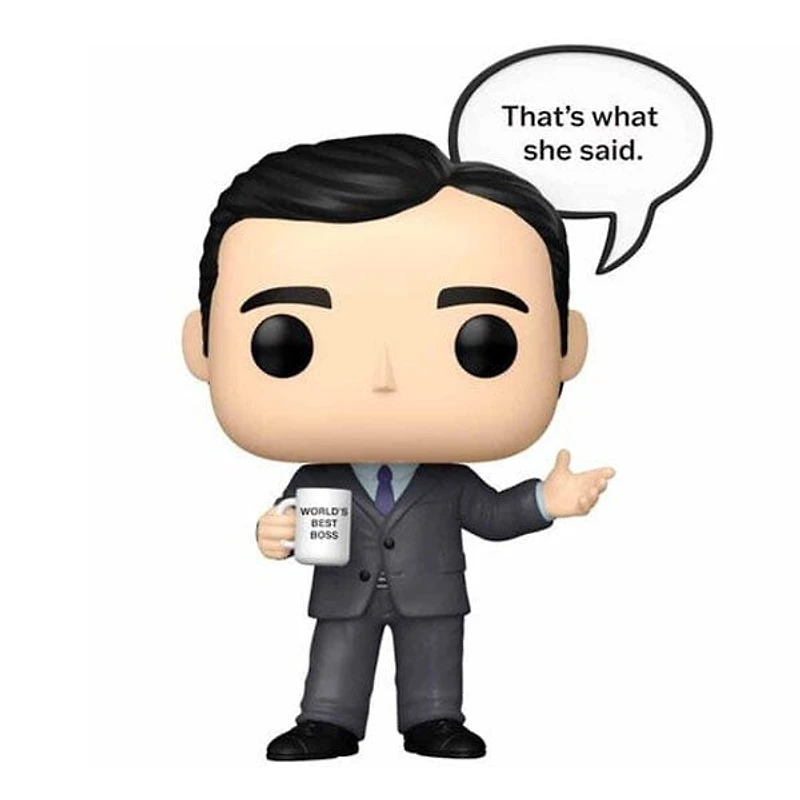 Funko Pop! TV: The Office Sayings - Michael Scott Figure