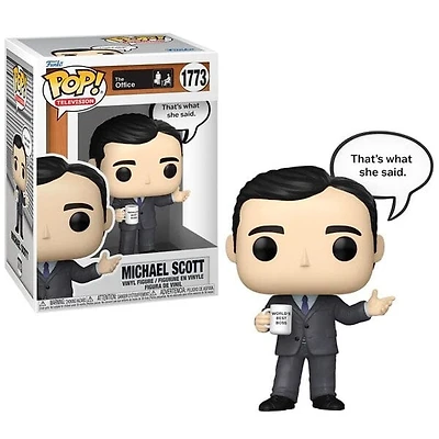 Funko Pop! TV: The Office Sayings - Michael Scott Figure