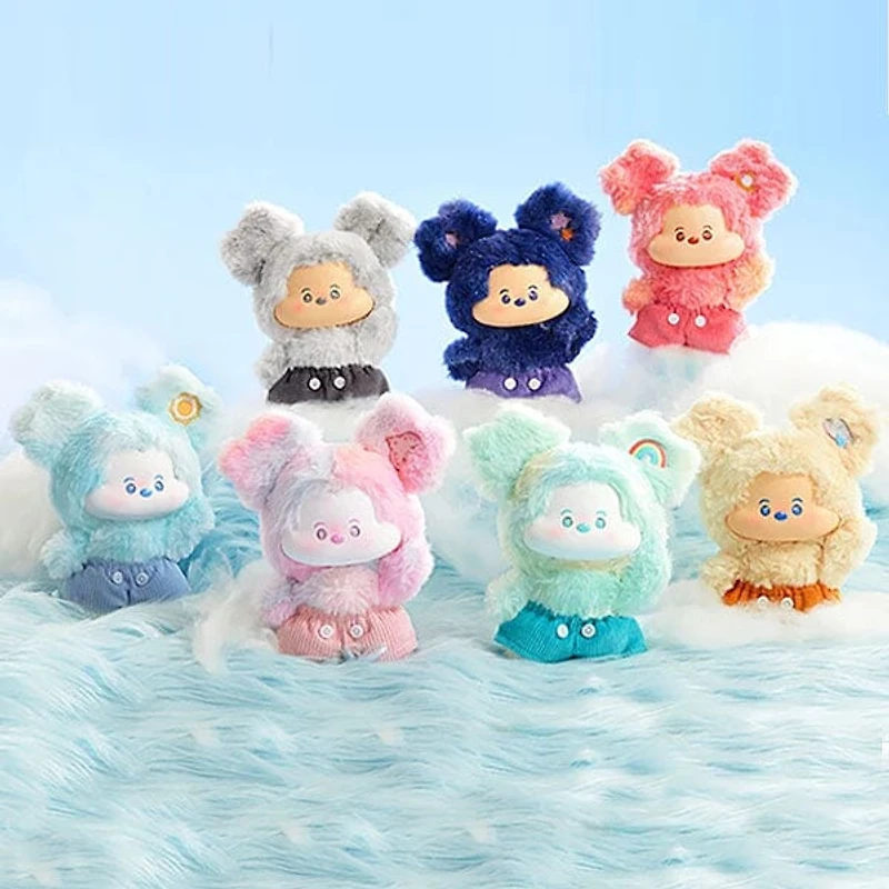 MINISO x Disney: Mickey Mouse "Head In The Clouds" Series Plush Keychain Blind Box (1pc)