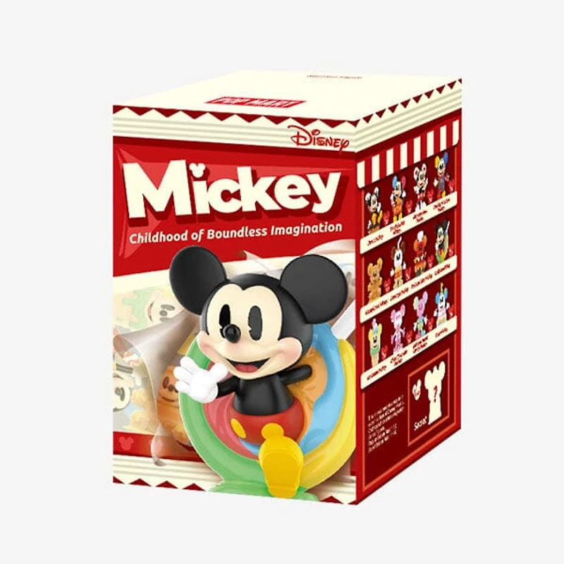 Pop Mart x Disney: Mickey Childhood Of Boundless Imagination Series Figurine Blind Box (1pc)