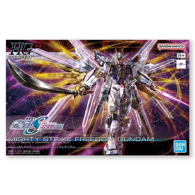 BANDAI Hobby HGCE #250 Mighty Strike Gundam SEED Freedom 1/144 Scale 5" Model Kit