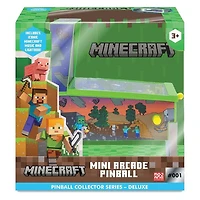 Minecraft Collector Series Mini Tabletop Arcade Pinball