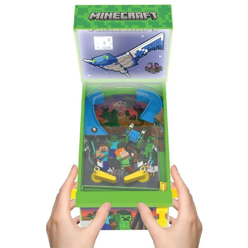 Minecraft Collector Series Mini Tabletop Arcade Pinball