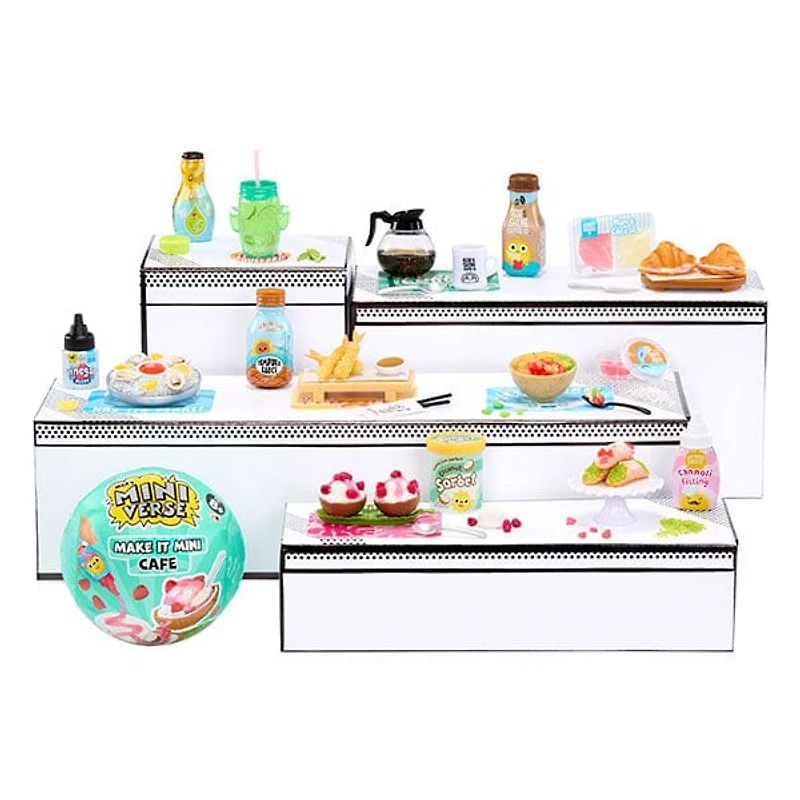 MGA's Miniverse Make It Mini Foods Café Series 6 Wave A Mini Collectibles