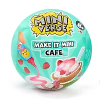 MGA's Miniverse Make It Mini Foods Café Series 6 Wave A Mini Collectibles
