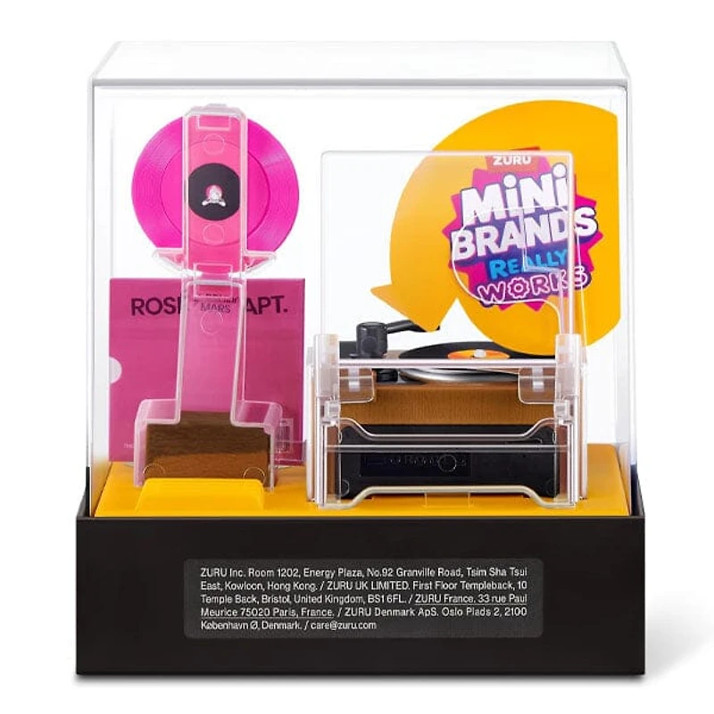 ZURU Really Works!: Vinyl Series 1 Playset Mini Record Player