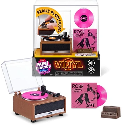 ZURU Really Works!: Vinyl Series 1 Playset Mini Record Player