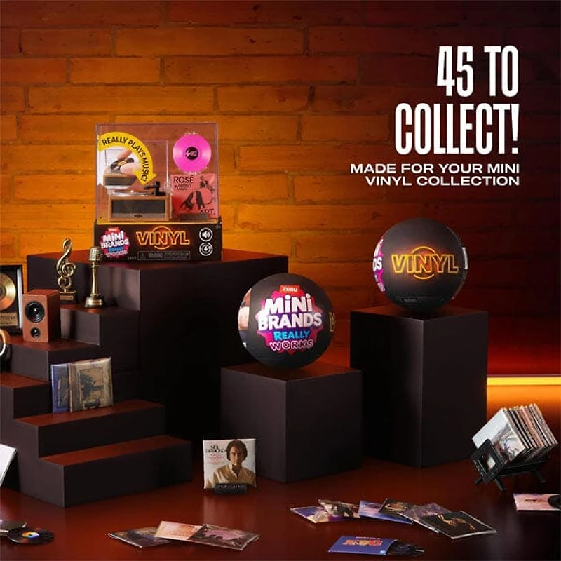 ZURU Really Works!: Vinyl Series 1 Playset Mini Record Player